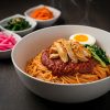 Cold  Noodle  ( Bibimguksu ) Chicken